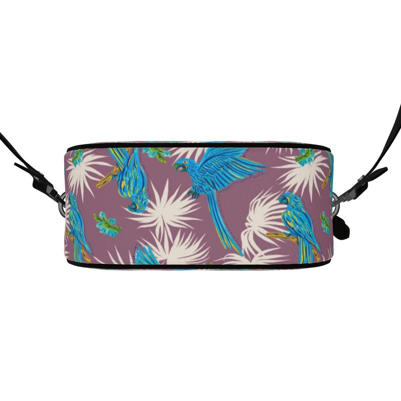 Gumdrop Bag - Nappa Leather - Tropical Macaw - Purple