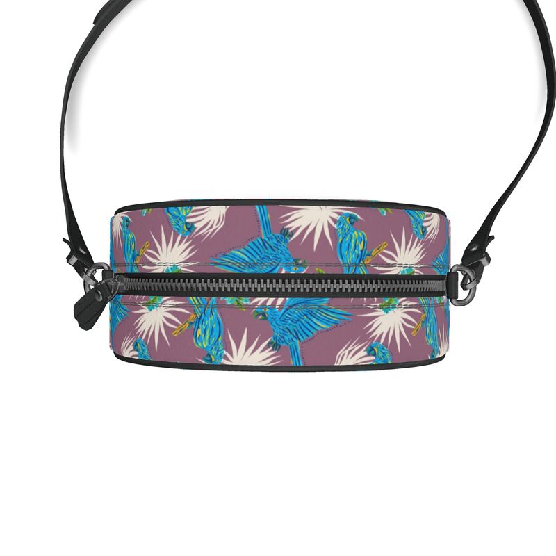 Gumdrop Bag - Nappa Leather - Tropical Macaw - Purple