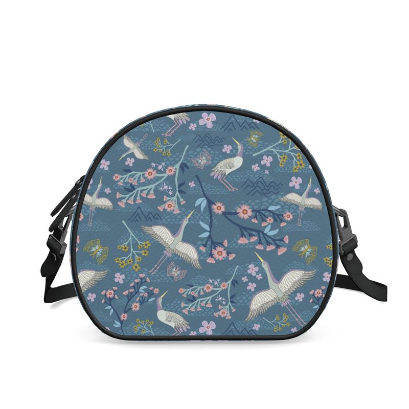 Gumdrop Bag - Nappa Leather - White Crane