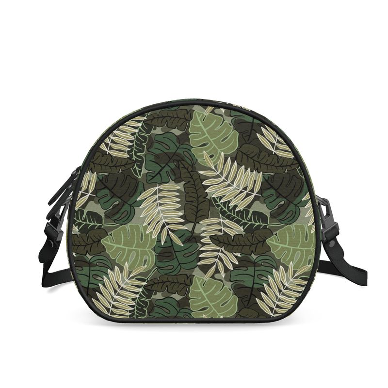 Gumdrop Bag - Nappa Leather - Camo Leaves