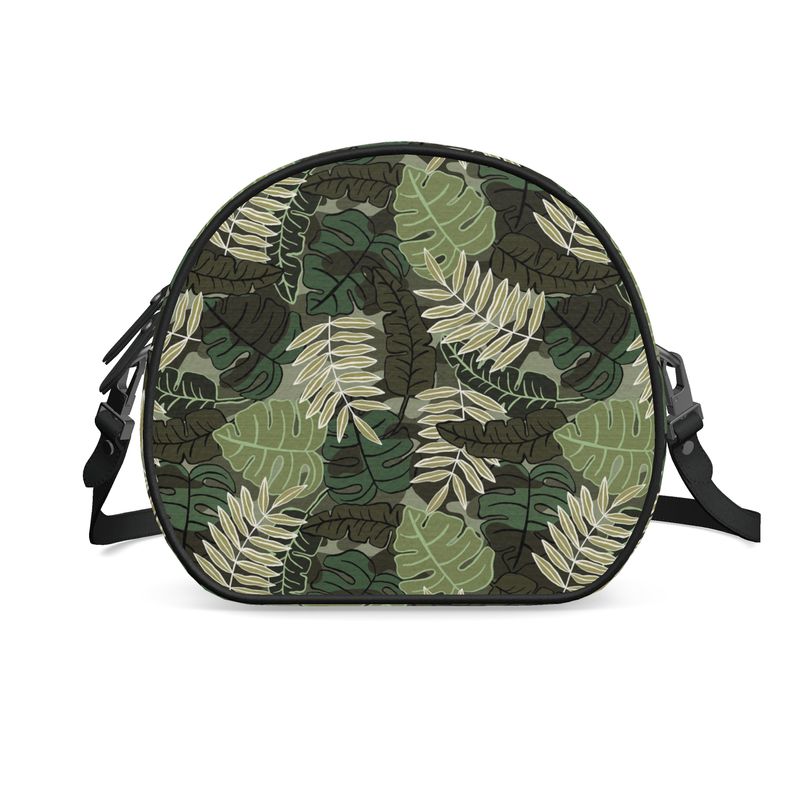 Gumdrop Bag - Nappa Leather - Camo Leaves