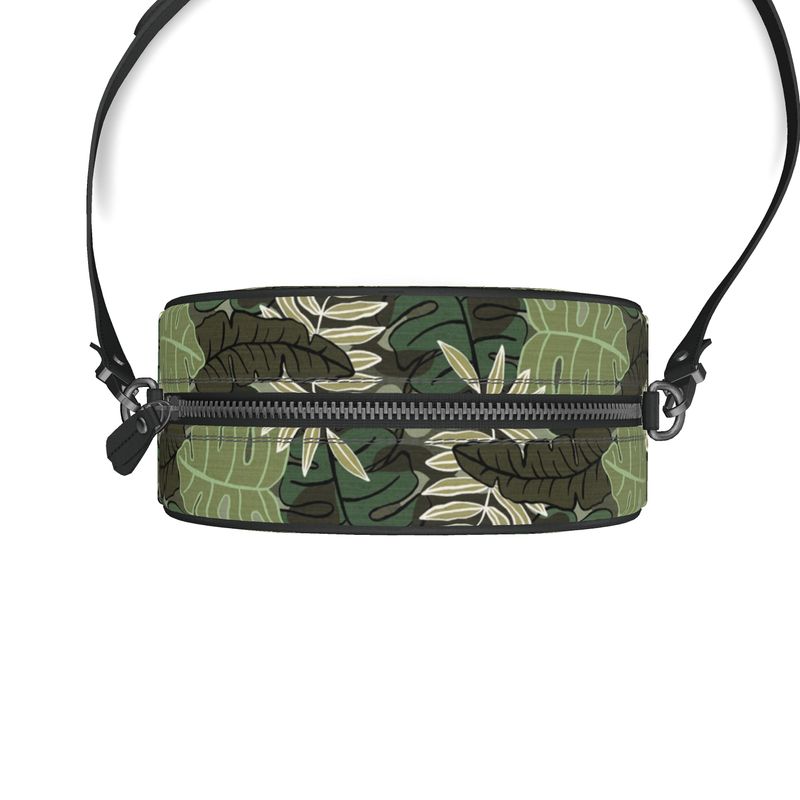Gumdrop Bag - Nappa Leather - Camo Leaves