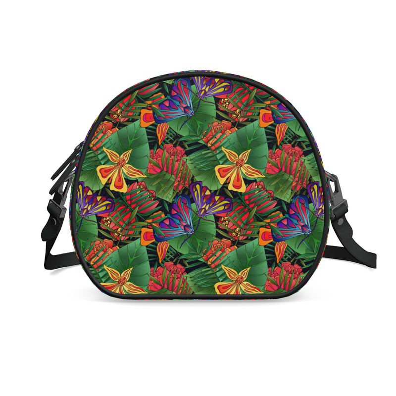 Gumdrop Bag - Nappa Leather - Jungle Flower