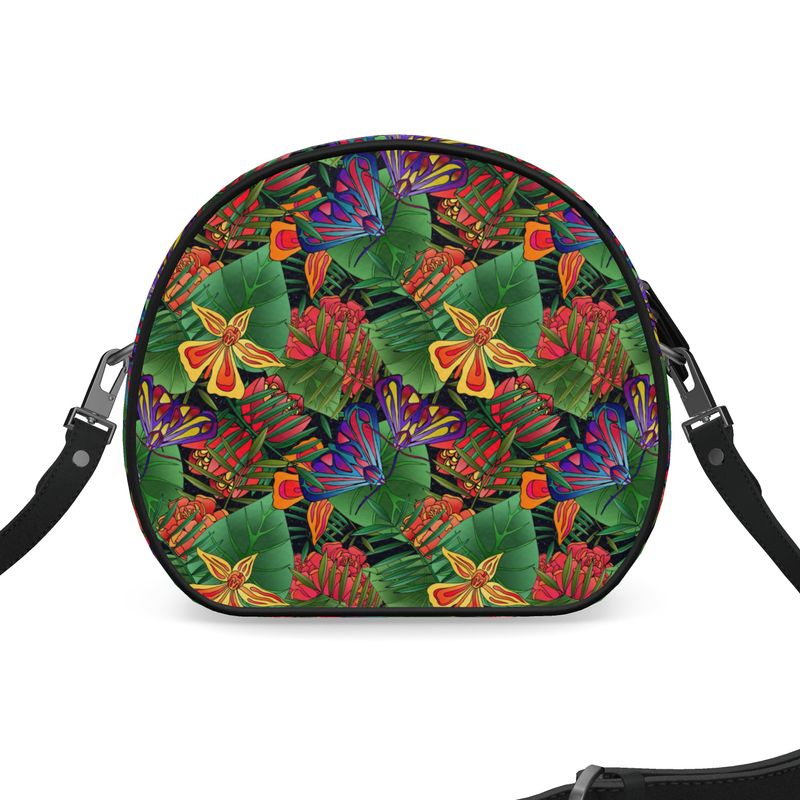 Gumdrop Bag - Nappa Leather - Jungle Flower