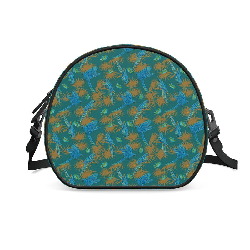 Gumdrop Bag - Nappa Leather - Tropical Macaw - Seafoam Green