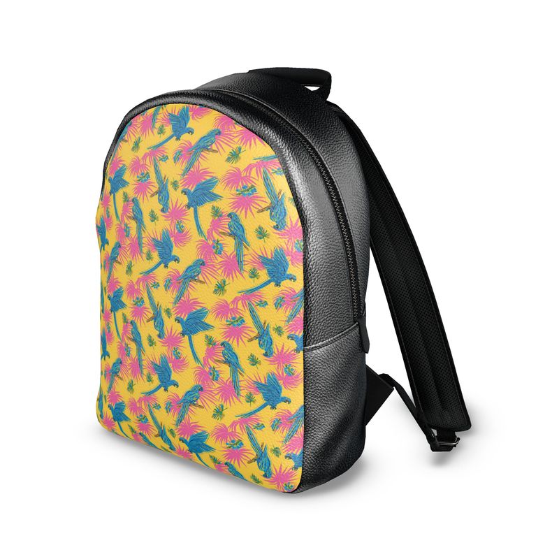 Backpack - Nappa Leather - Tropical Macaw - Yellow