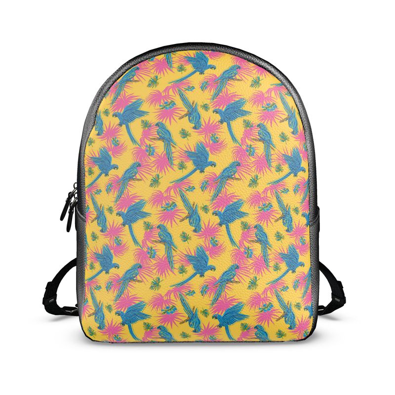 Backpack - Nappa Leather - Tropical Macaw - Yellow