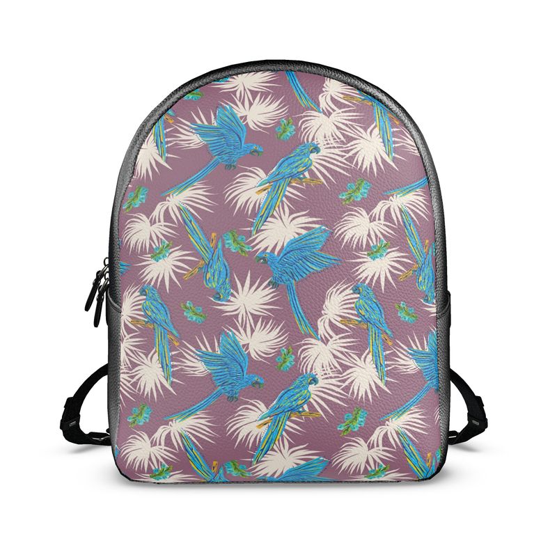 Backpack - Nappa Leather - Tropical Macaw - Purple