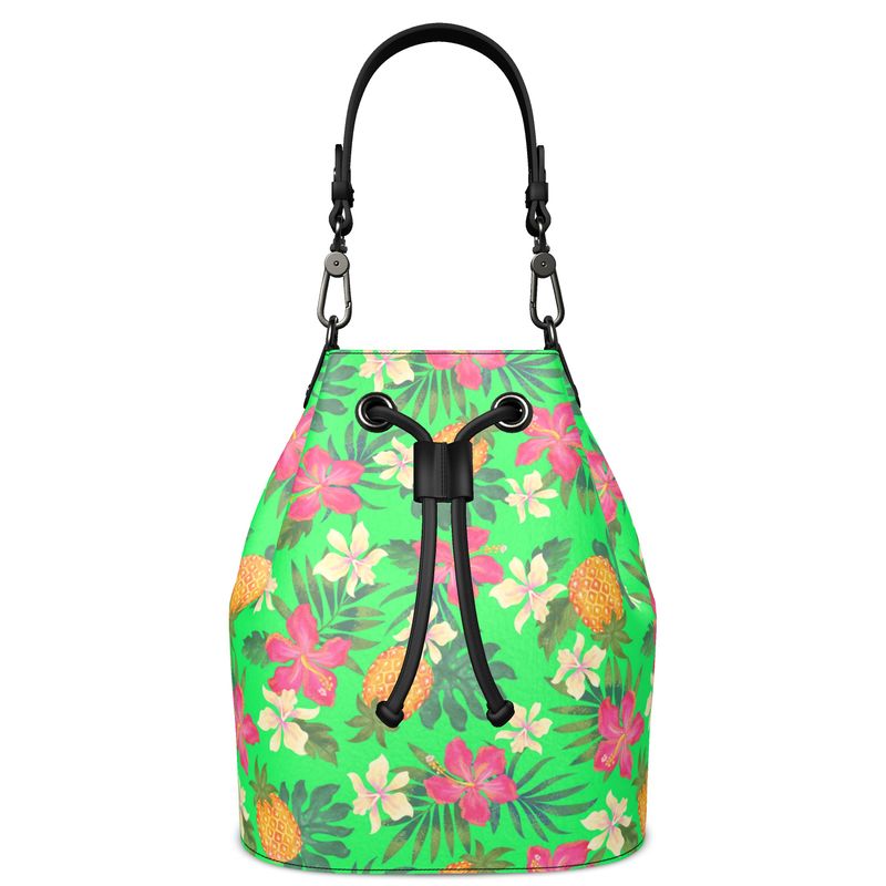 Gallery Bag - Nappa Leather - Pineapple Paradise - Tropical Green