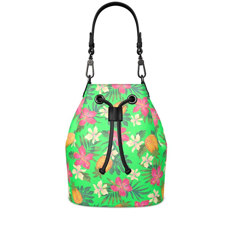 Gallery Bag - Nappa Leather - Pineapple Paradise - Tropical Green