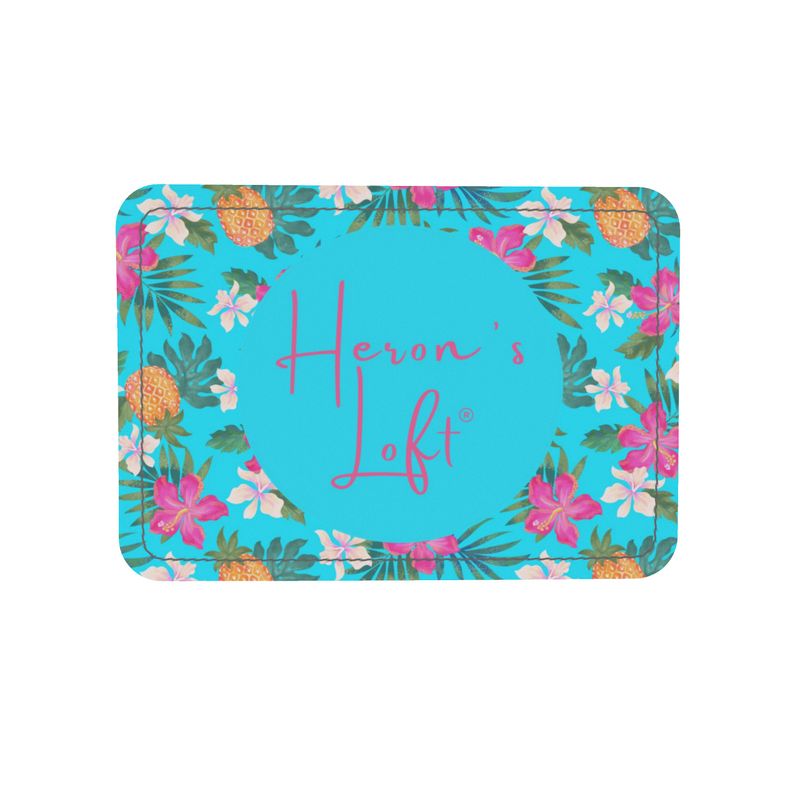 Gallery Bag - Nappa Leather - Pineapple Paradise - Tropical Blue