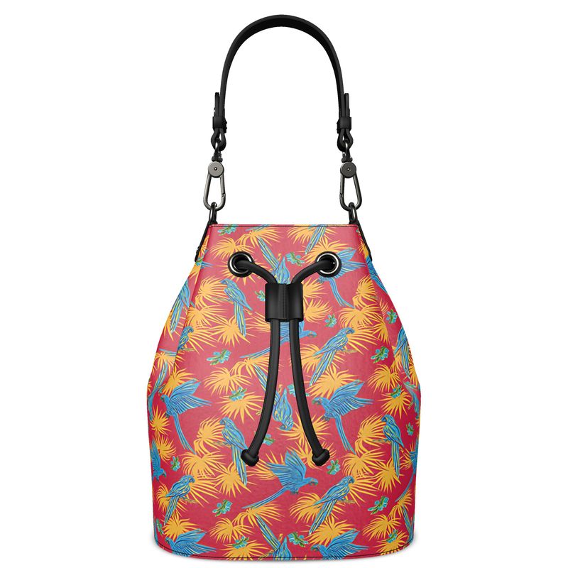 Gallery Bag - Nappa Leather - Tropical Macaw - Red