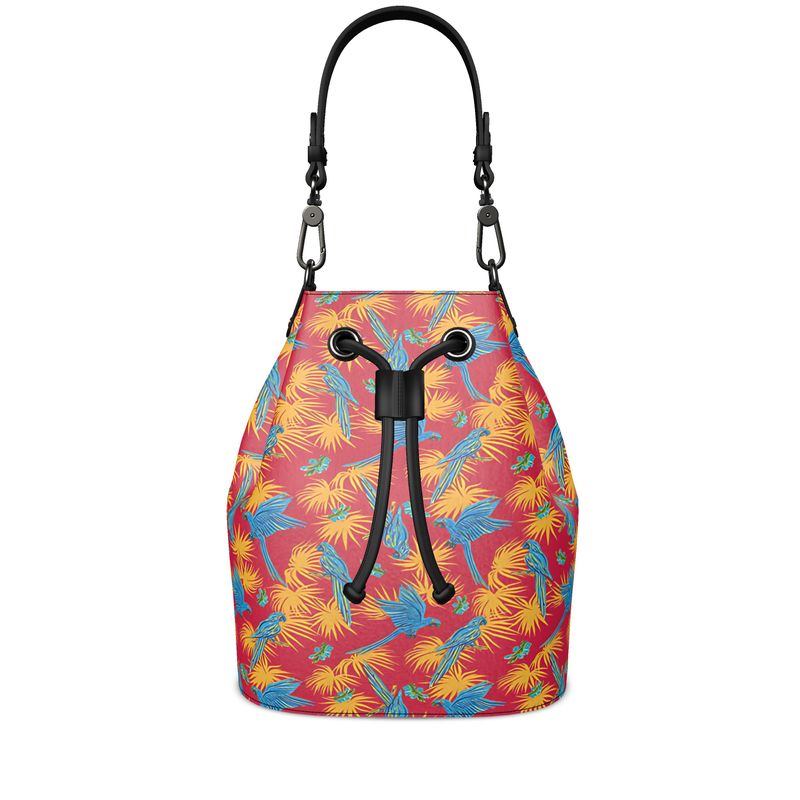 Gallery Bag - Nappa Leather - Tropical Macaw - Red