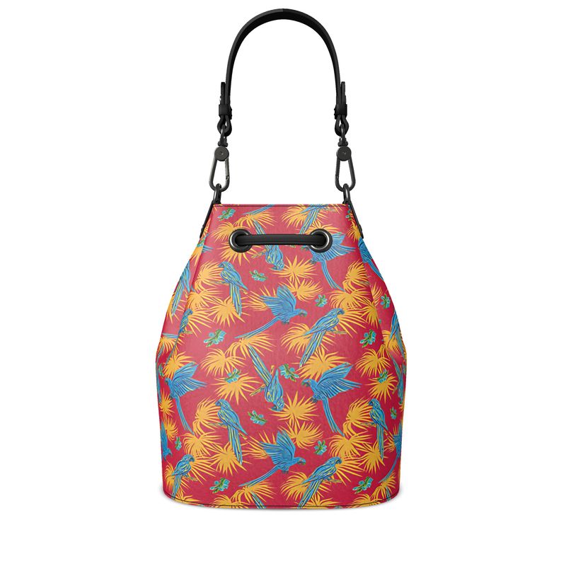 Gallery Bag - Nappa Leather - Tropical Macaw - Red