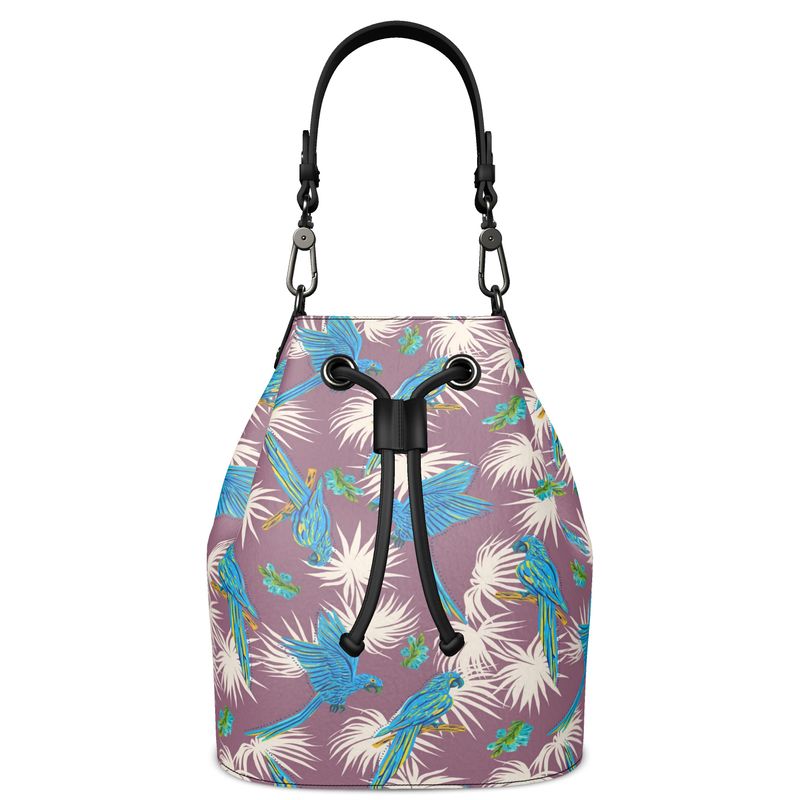 Gallery Bag - Nappa Leather - Tropical Macaw - Purple