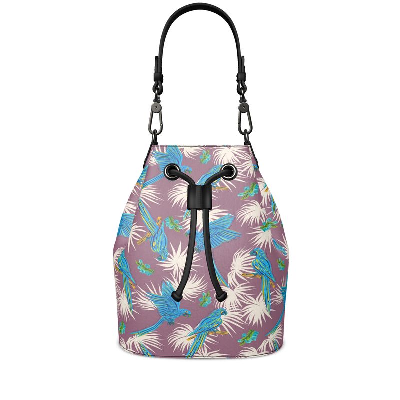 Gallery Bag - Nappa Leather - Tropical Macaw - Purple