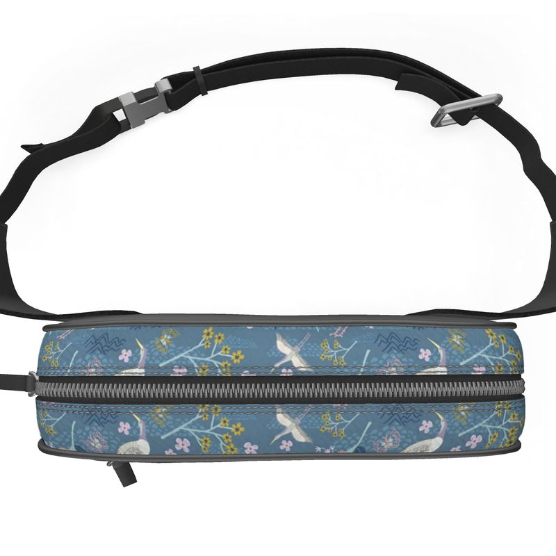 Belt Bag - Nappa Leather - White Crane