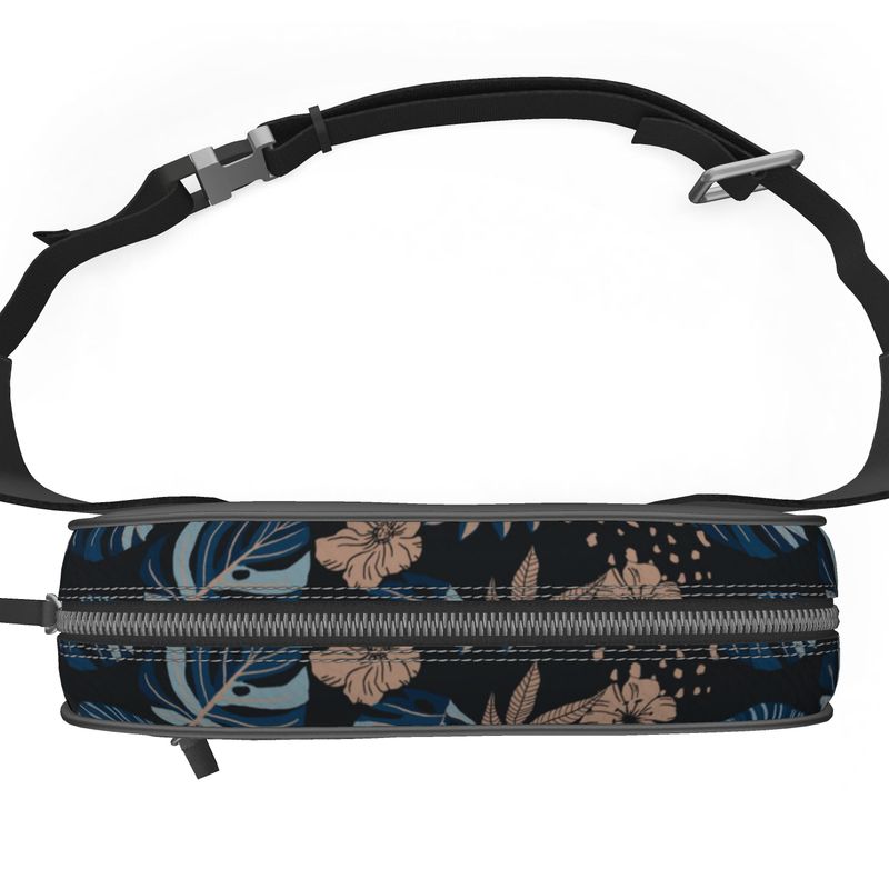 Belt Bag - Nappa Leather - Midnight Monstera