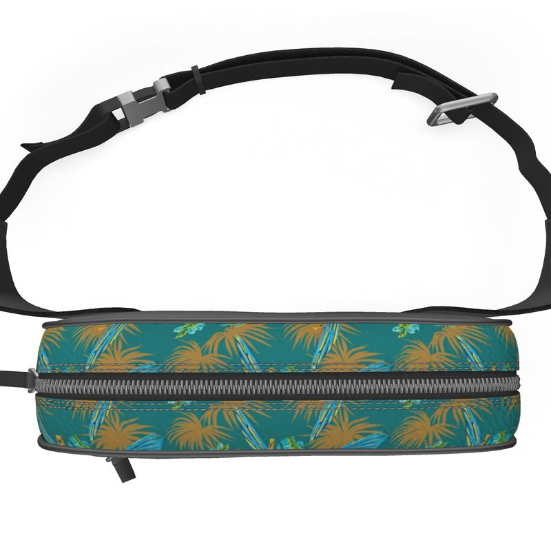 Belt Bag - Nappa Leather - Tropical Macaw - Sea Foam Green