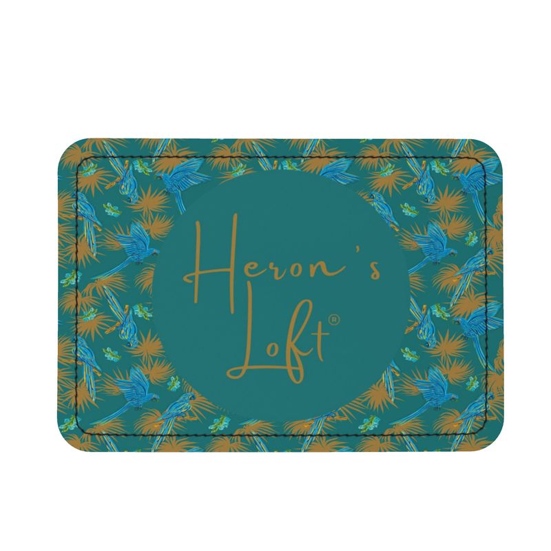 Belt Bag - Nappa Leather - Tropical Macaw - Sea Foam Green