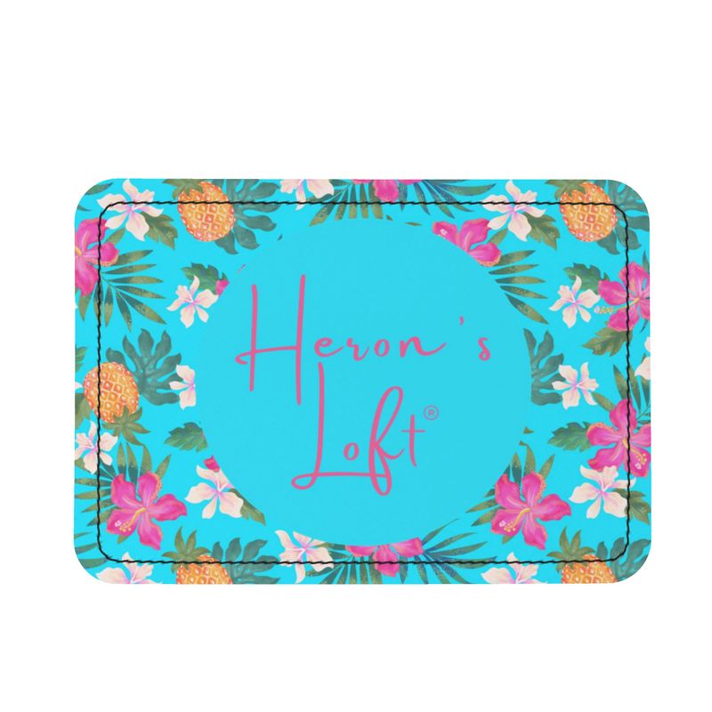 Belt Bag - Nappa Leather - Pineapple Paradise - Tropical Blue