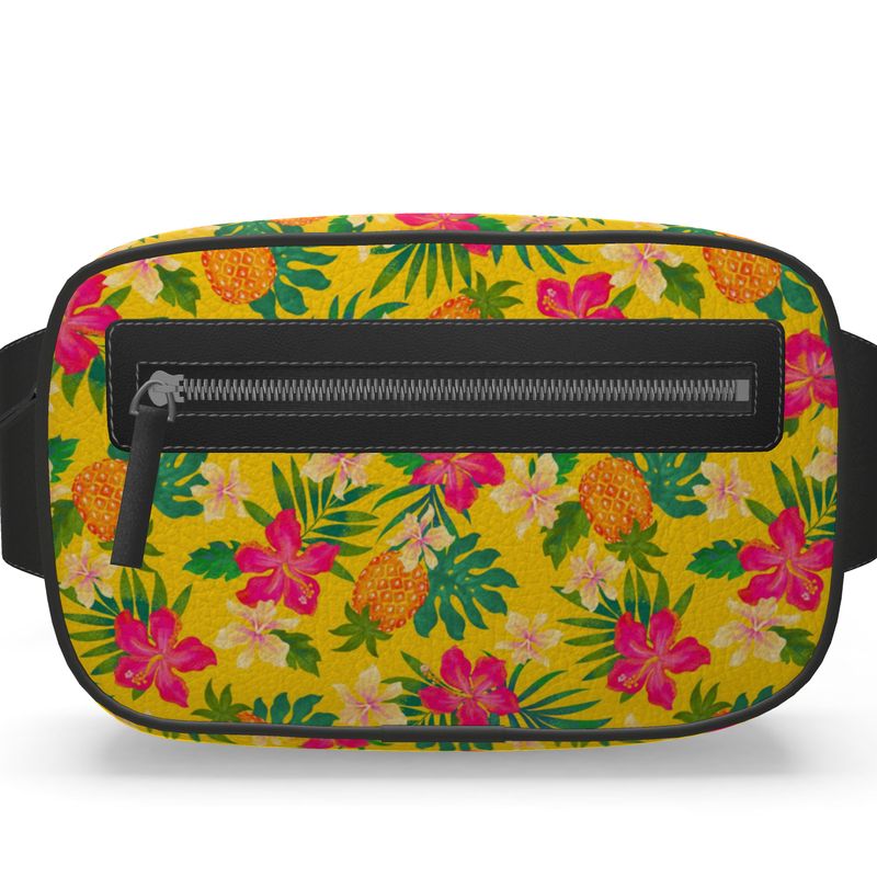 Belt Bag - Nappa Leather - Pineapple Paradise - Tropical Yellow