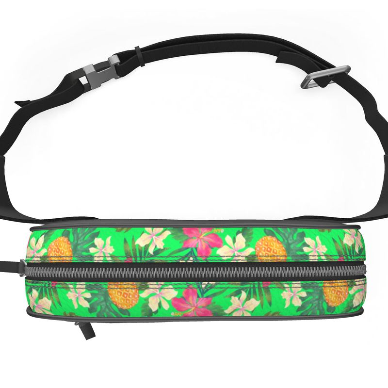 Belt Bag - Nappa Leather - Pineapple Paradise - Tropical Green