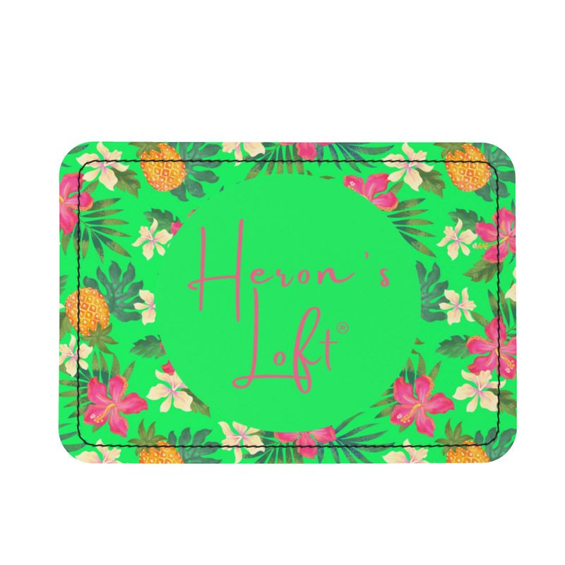 Belt Bag - Nappa Leather - Pineapple Paradise - Tropical Green