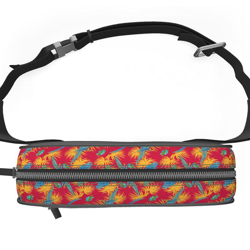 Belt Bag - Nappa Leather - Tropical Macaw - Red