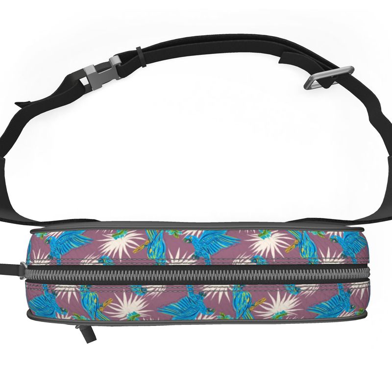 Belt Bag - Nappa Leather - Tropical Macaw - Purple