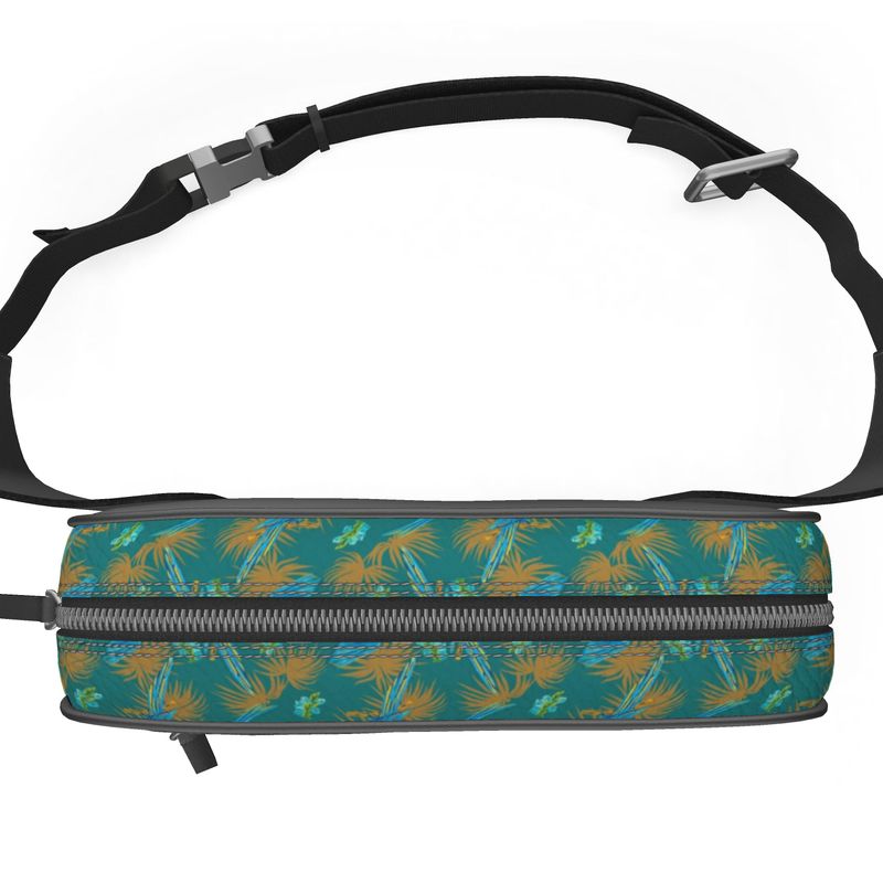 Belt Bag - Nappa Leather - Tropical Macaw - Sea Foam Green