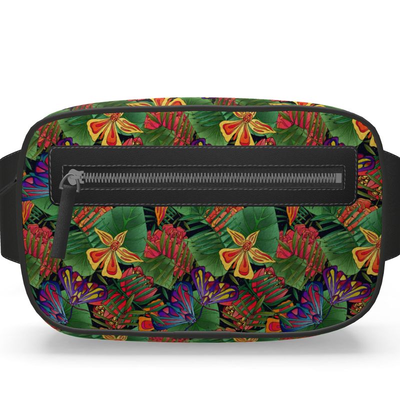 Belt Bag - Nappa Leather - Jungle Flower