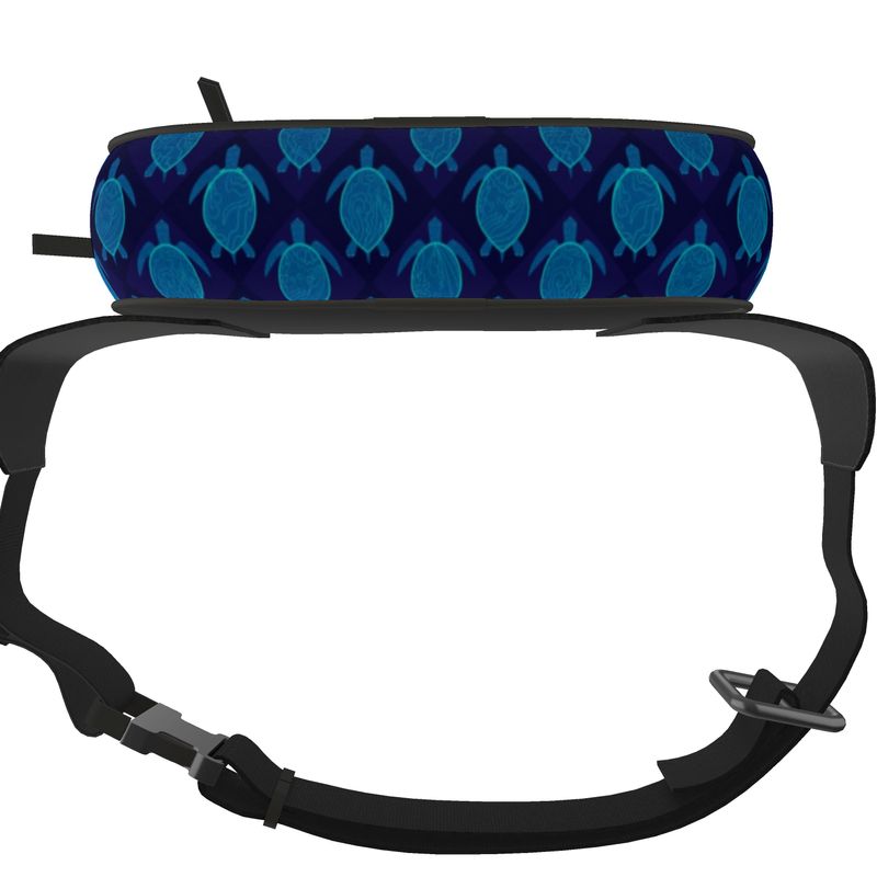 Belt Bag - Nappa Leather - Topo Turtles - Blue