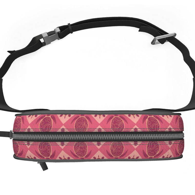 Belt Bag - Nappa Leather - Topo Turtles - Pink