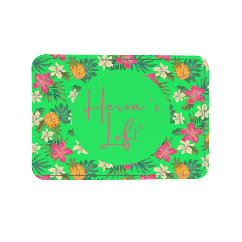 City Tote Bag - Nappa Leather - Pineapple Paradise - Tropical Green