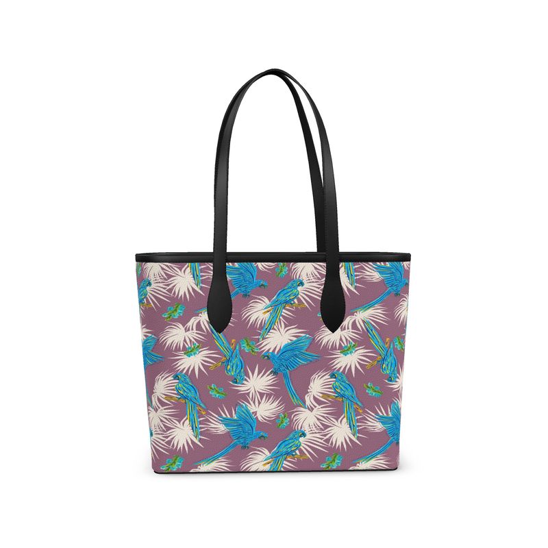 City Tote Bag - Nappa Leather - Tropical Macaw - Yellow