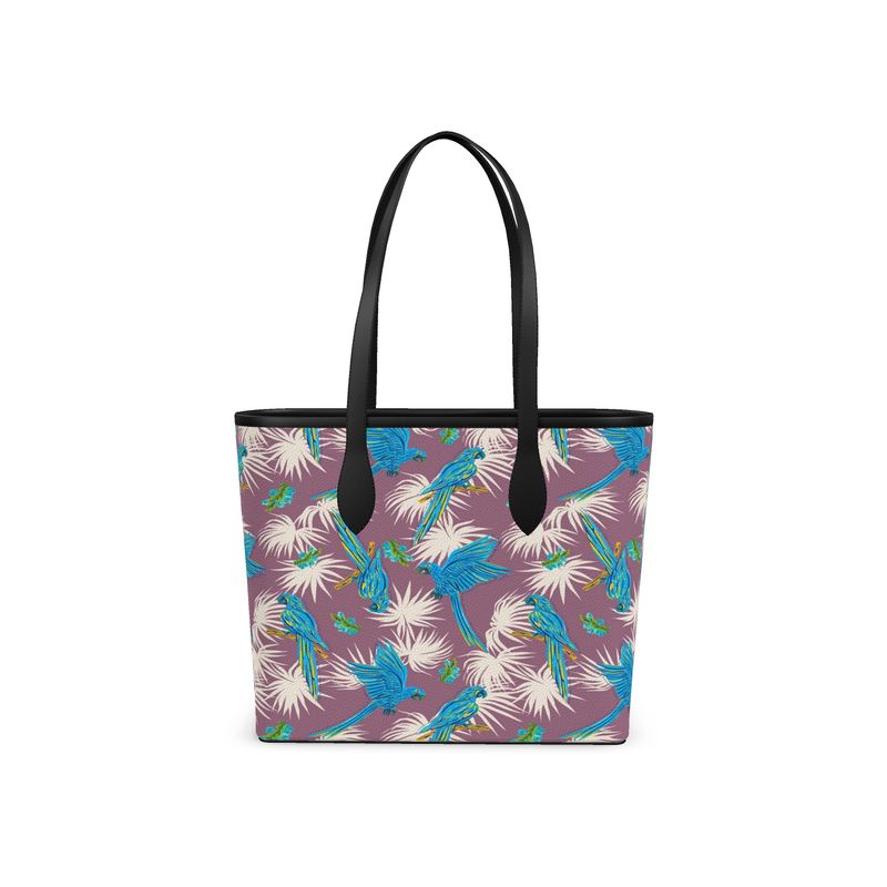 City Tote Bag - Nappa Leather - Tropical Macaw - Yellow