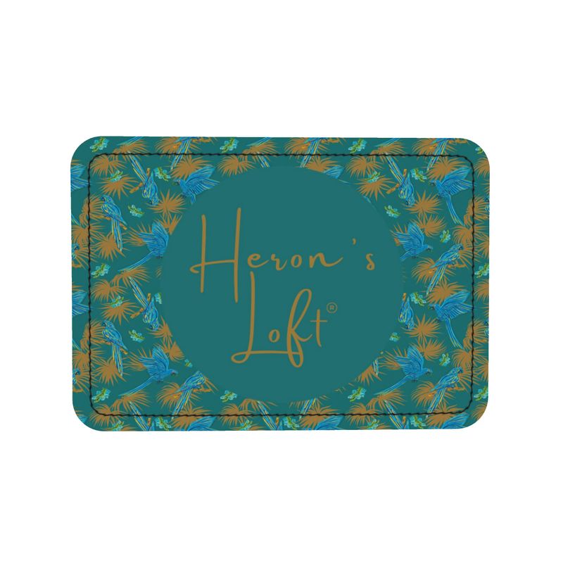 Square Shoulder Bag - Nappa Leather - Tropical Macaw - Sea Foam Green