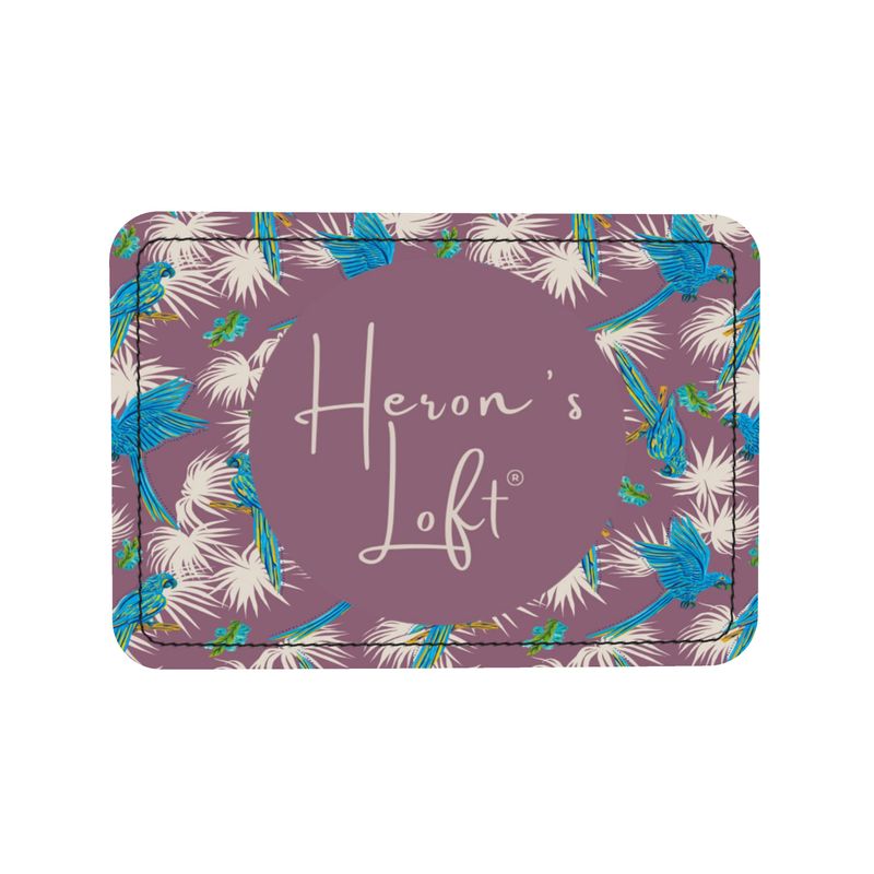Square Shoulder Bag - Nappa Leather - Tropical Macaw - Purple