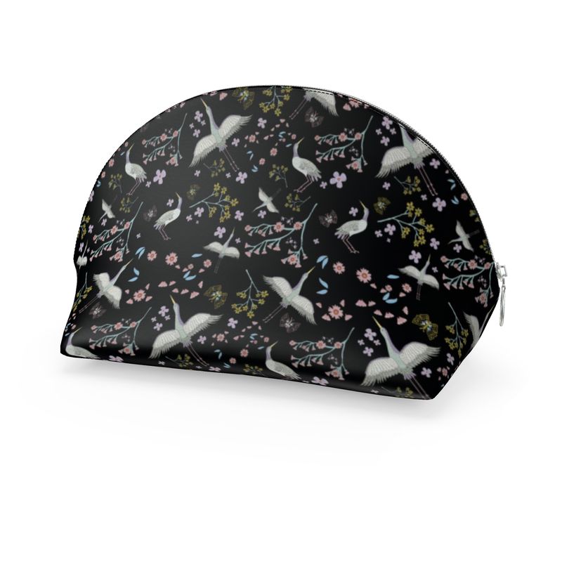 Shell Coin Purse - Onyx Crane