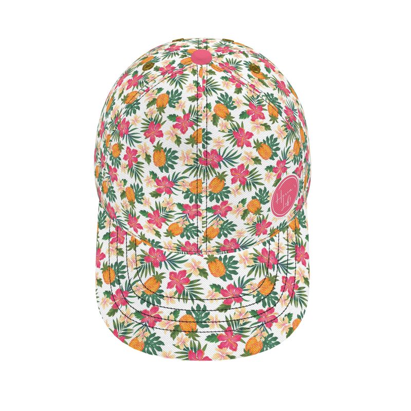 Baseball Cap - Pineapple Paradise - Coral Mist