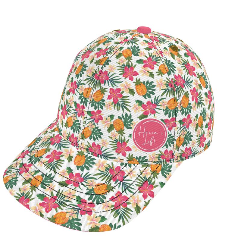 Baseball Cap - Pineapple Paradise - Coral Mist
