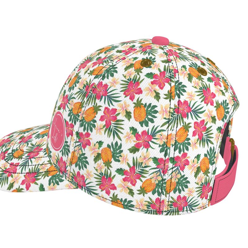 Baseball Cap - Pineapple Paradise - Coral Mist