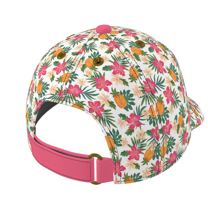 Baseball Cap - Pineapple Paradise - Coral Mist