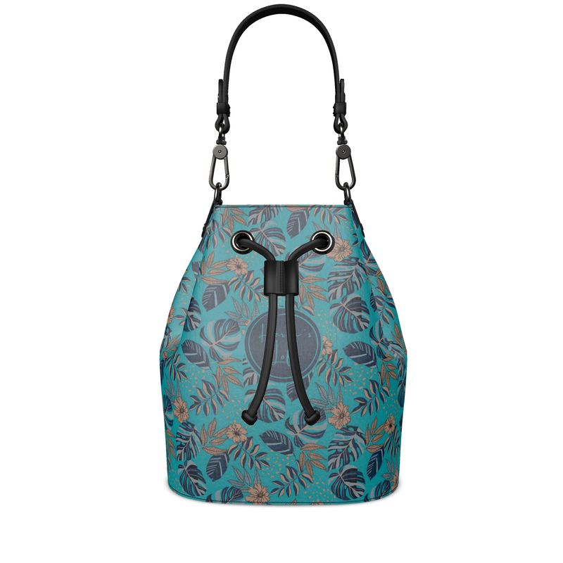Gallery Bag - Nappa Leather - Cyan Noir