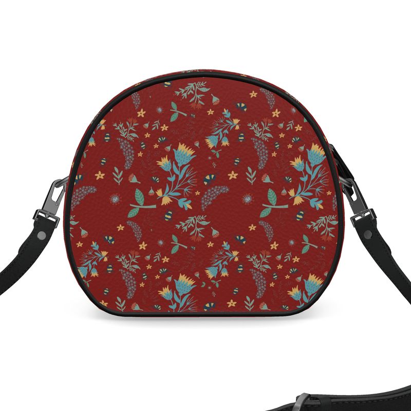Gumdrop Bag - Nappa Leather - Rustic Bloom