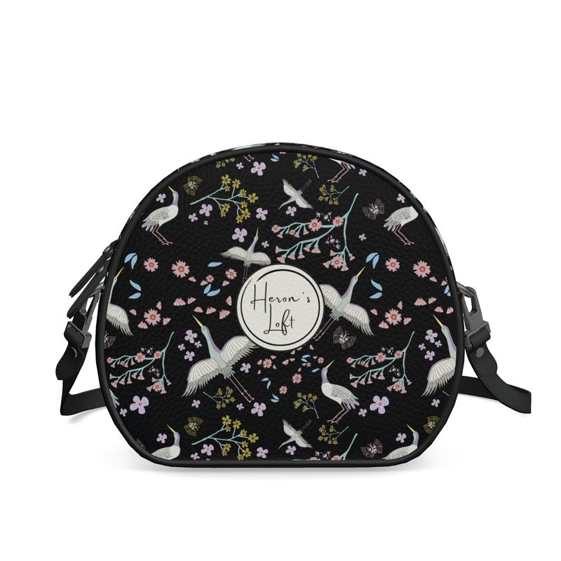 Gumdrop Bag - Nappa Leather - Onyx Crane