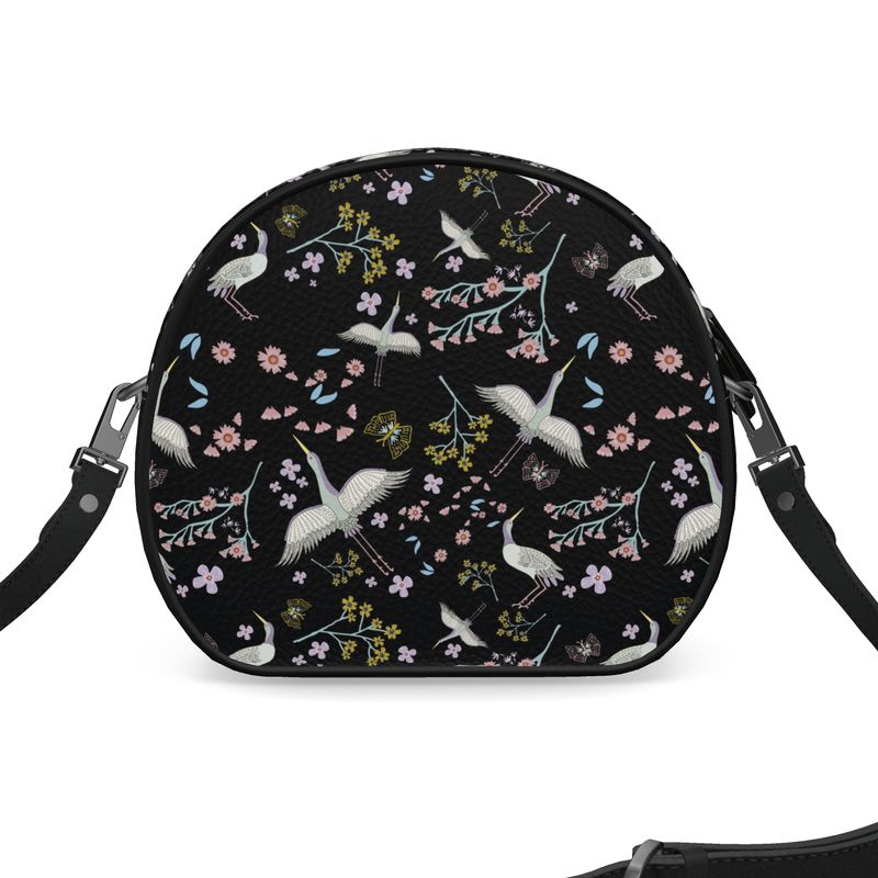 Gumdrop Bag - Nappa Leather - Onyx Crane