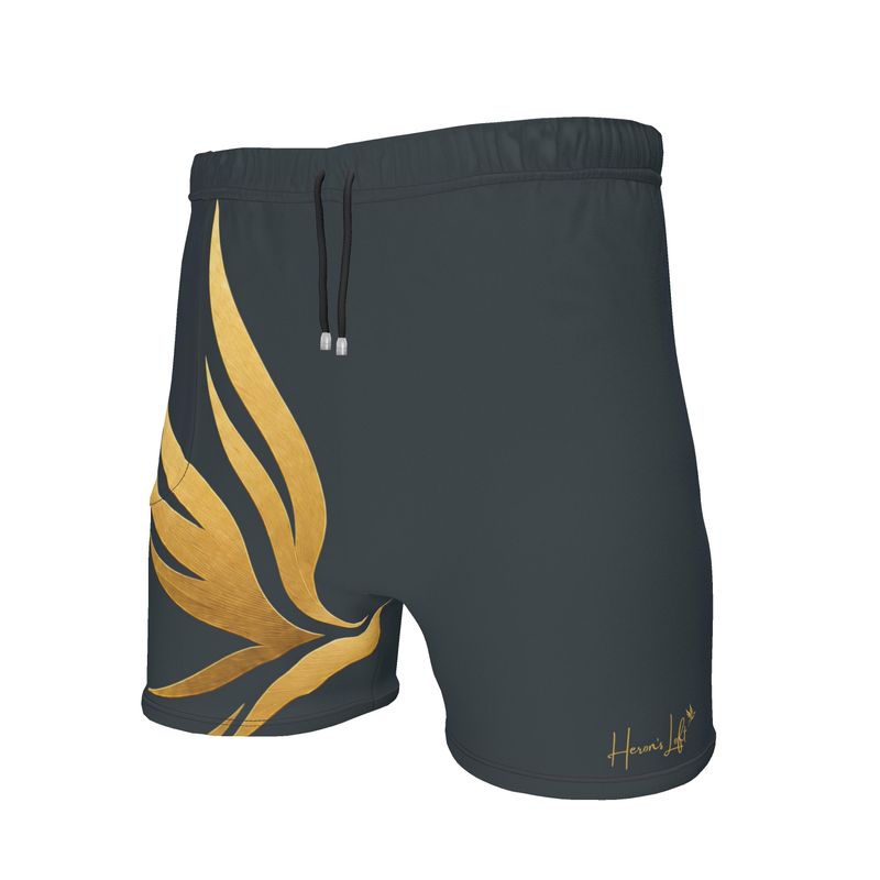 Golden Flight Signature Men's Gym Shorts