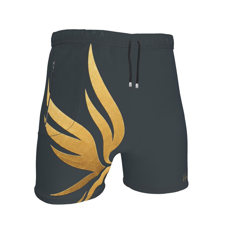 Golden Flight Signature Men's Gym Shorts